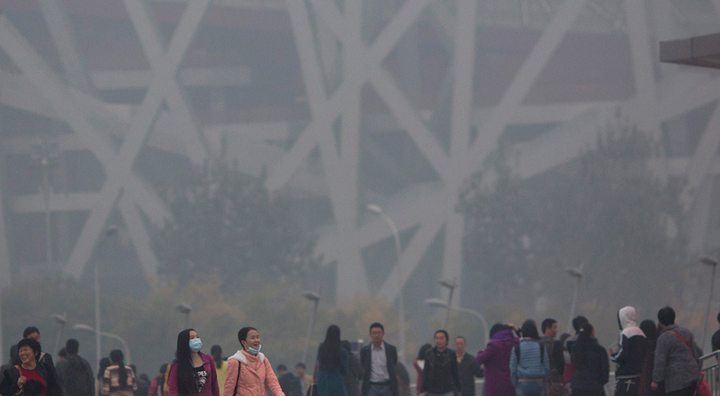 Illustration for article titled La contaminación del aire en China ya supera 56 veces el límite máximo